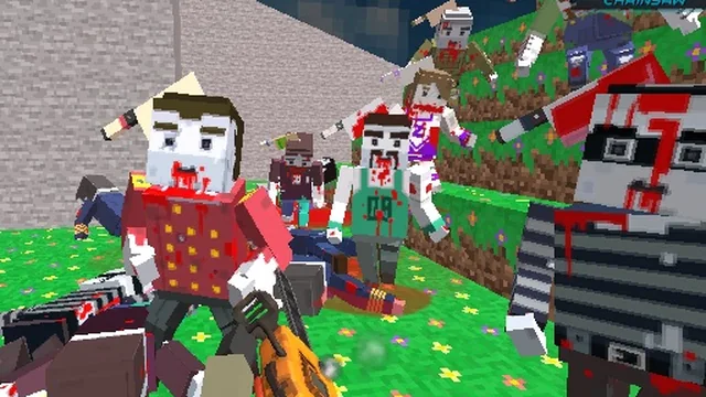 Survival shooting blocky combat: pixel gun apocaly