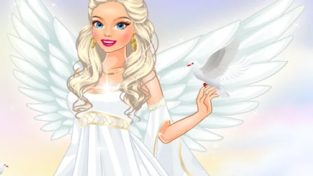Sweet angel dress-up