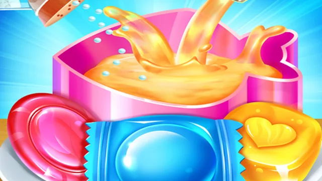 Sweet Candy Maker - Lollipop & Gummy Candy Game