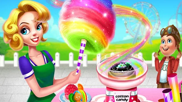 Sweet Cotton Candy 3D