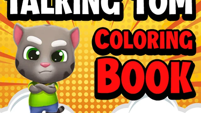 Talking Tom Coloring Books