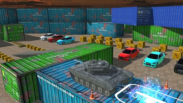 Tank Parking 3D Sim