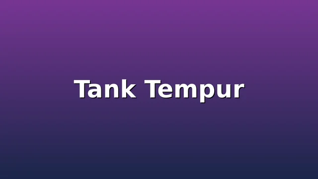 Tank Tempur