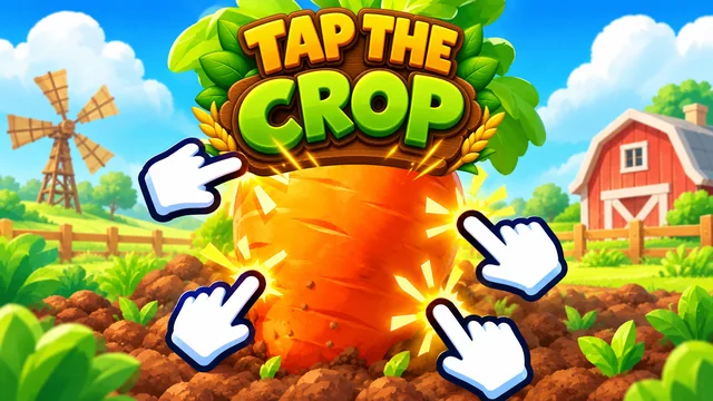 Tap the Crop game thumbnail