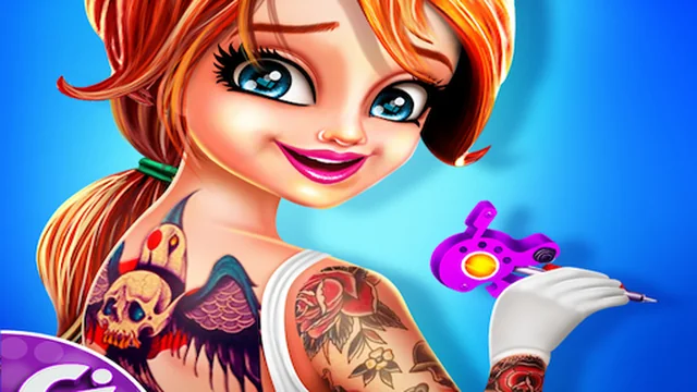 Tattoo Dash : Artistic Designs Shop Simulator Game