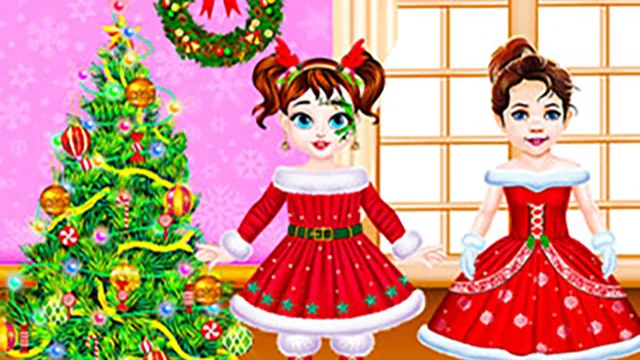 Taylor And Jessica Christmas Party