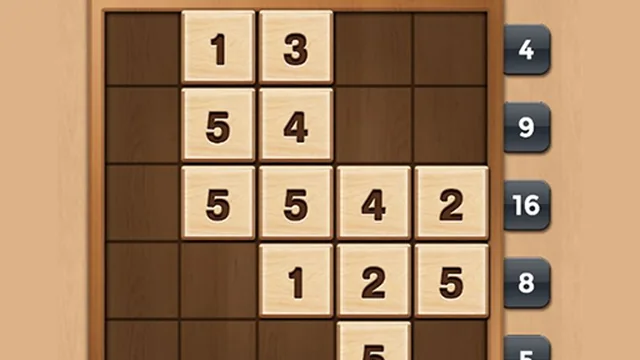TENX - Wooden Number Puzzle Game