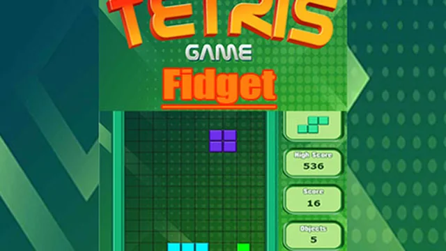Tetris Game Fidget