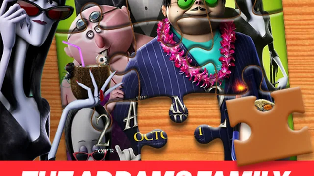 The Addams Family Jigsaw Puzzle