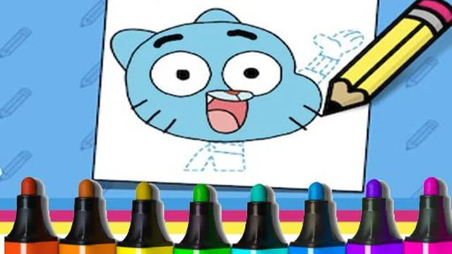 The Amazing World of Gumball: How to Draw Gumball
