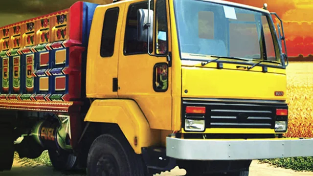The Driver Of A Mining Truck