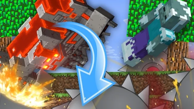 The Mobs Farm in Mineblock!