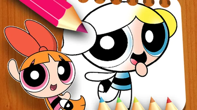 The Powerpuff Girls Coloring Book