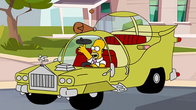 The Simpsons Car Jigsaw
