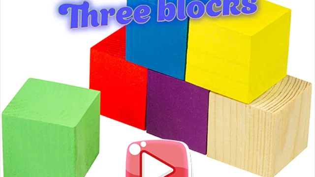 three blocks