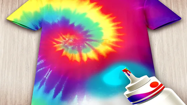 Tie Dying Cloths 3D