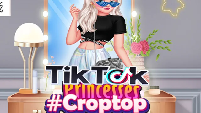 TikTok Princesses #croptop