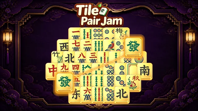 Tile Pair Jam: Mahjong Master