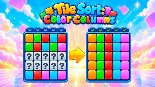 Tile Sort: Color Columns