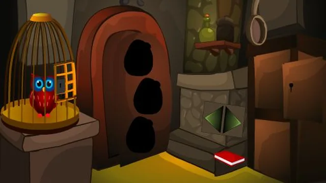 Tiny Red Owl Escape