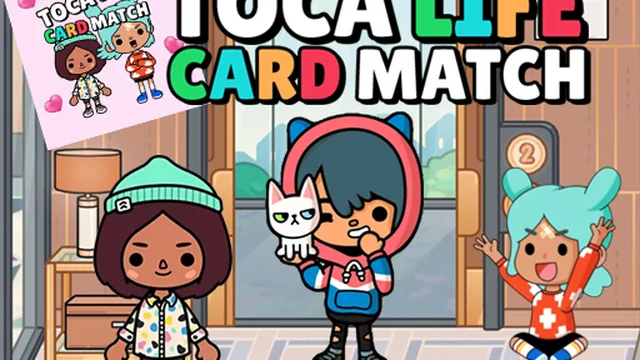 Toca Life Memory Card Match