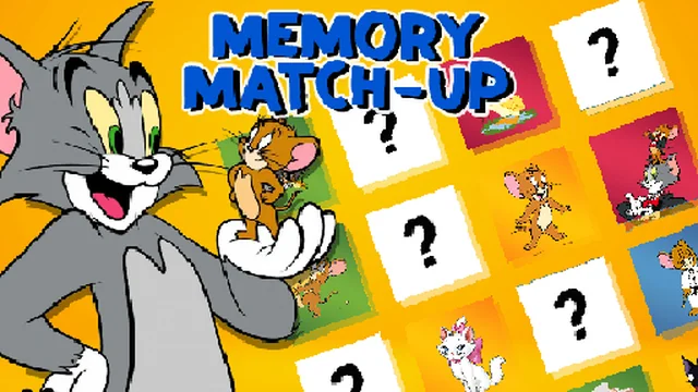 Tom and Jerry Memory Match Up game thumbnail
