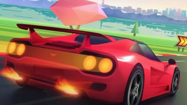 Toon Horizon Car Chase
