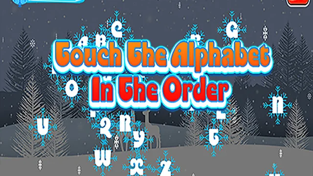 Touch the Alphabet in the Order game thumbnail