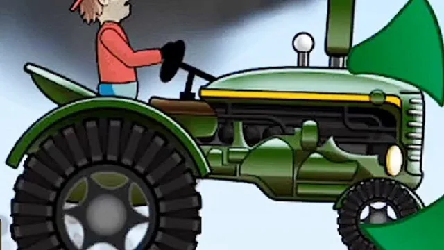 Tractor Driving Hill Climb 2D