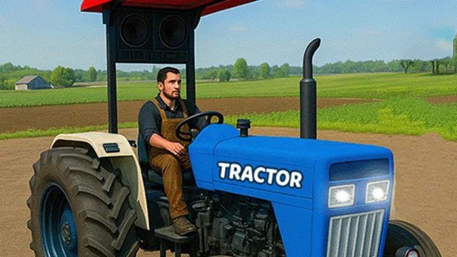 Tractor Parking And Driving Game