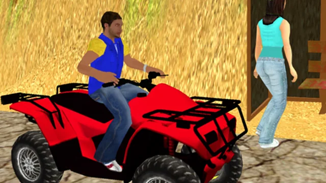 Traffic Racer Quad Bike Game