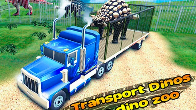 Transport Dinos To The Dino Zoo game thumbnail