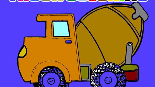 Trucks Coloring Book