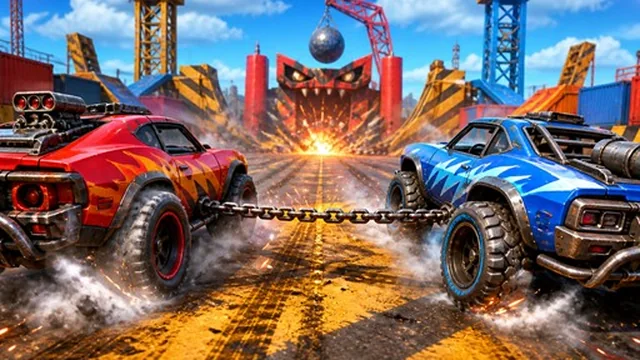Tug Pull Crash Challenge game thumbnail