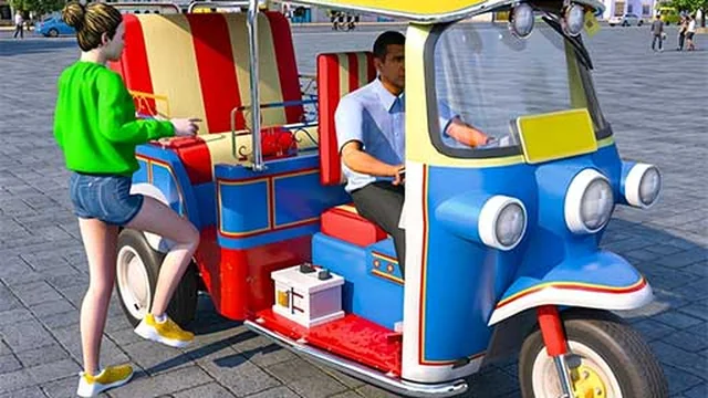 Tuk Tuk Auto Rikshaw