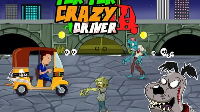Tuk Tuk Crazy Driver game thumbnail