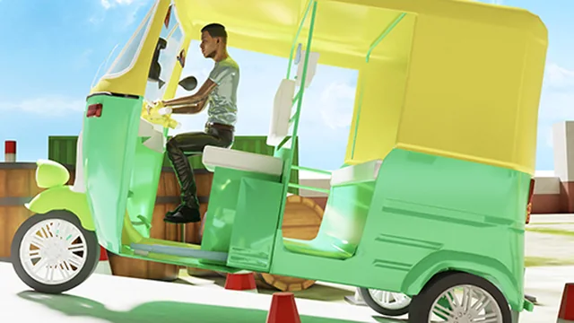 Tuk Tuk Rikshaw Parking