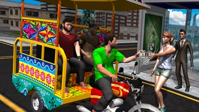 TukTuk Chingchi Rickshaw 3D