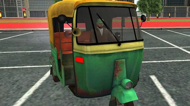 TukTuk Rickshaw City Driving Sim