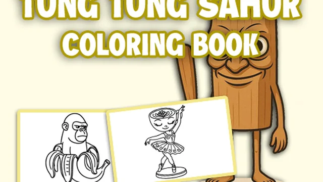 Tung Tung Sahur Coloring Book