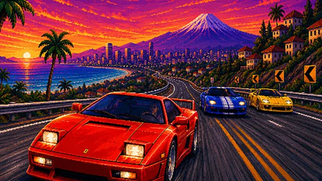 Turbo Horizon Racing game thumbnail