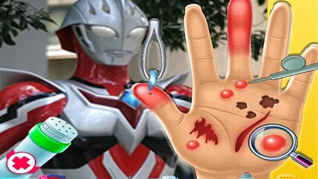 Ultraman Hand Doctor - Fun Games for Boys Online