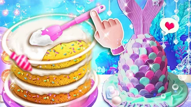 Unicorn Chef Mermaid Cake