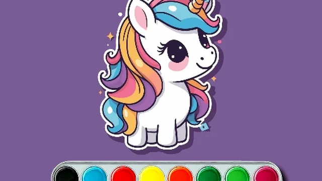 Unicorn Coloring Challenge