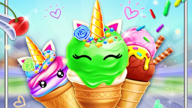 Unicorn Ice Cream Corn Maker