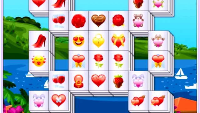 Valentines Mahjong Deluxe