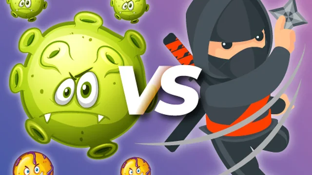 Virus Ninja 2 game thumbnail