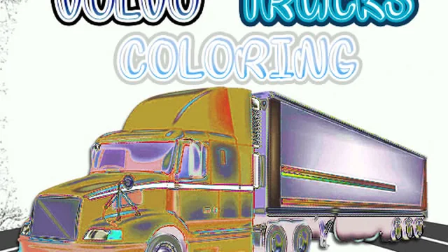 Volvo Trucks Coloring