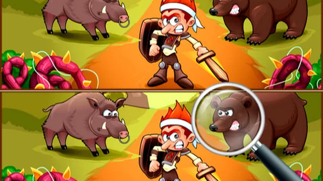 Warrior And Beast