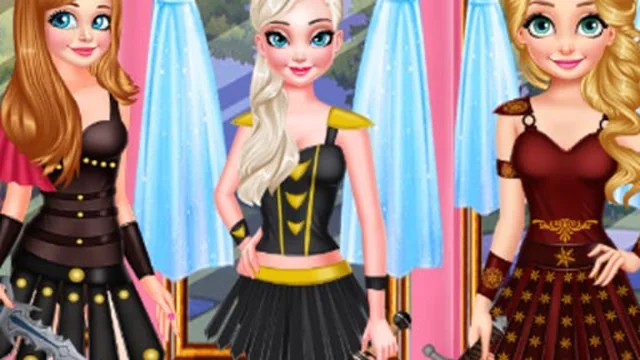 WARRIOR PRINCESS DRESS UP